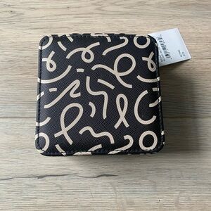 Nordstrom Square Zip Jewelry Box BNWT
